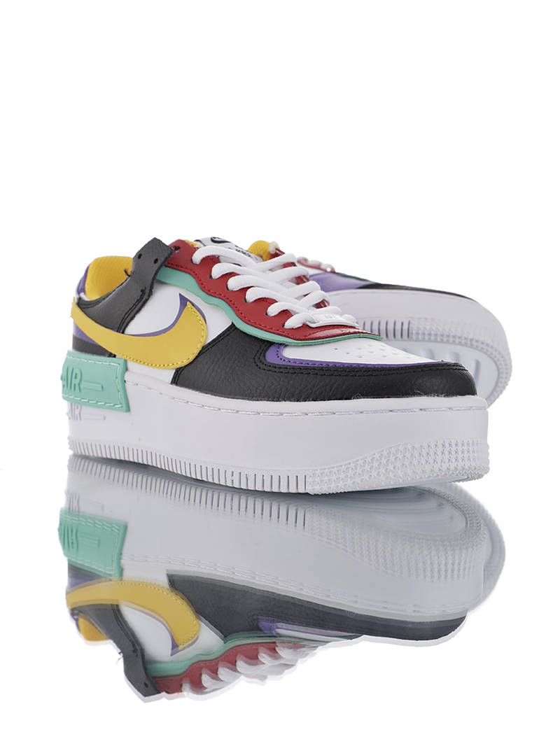 nike air force 1 - Blanco Negro Arcoiris