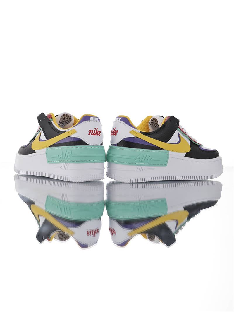 nike air force 1 - Blanco Negro Arcoiris