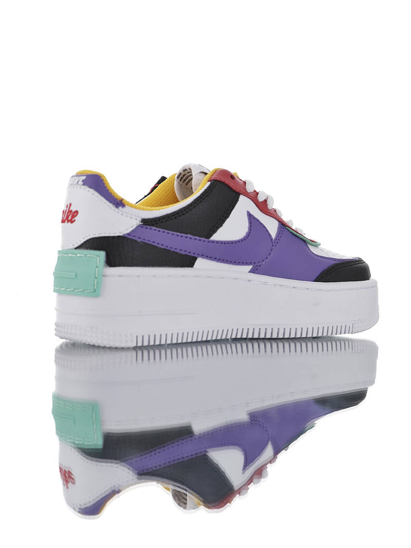 nike air force 1 - Blanco Negro Arcoiris