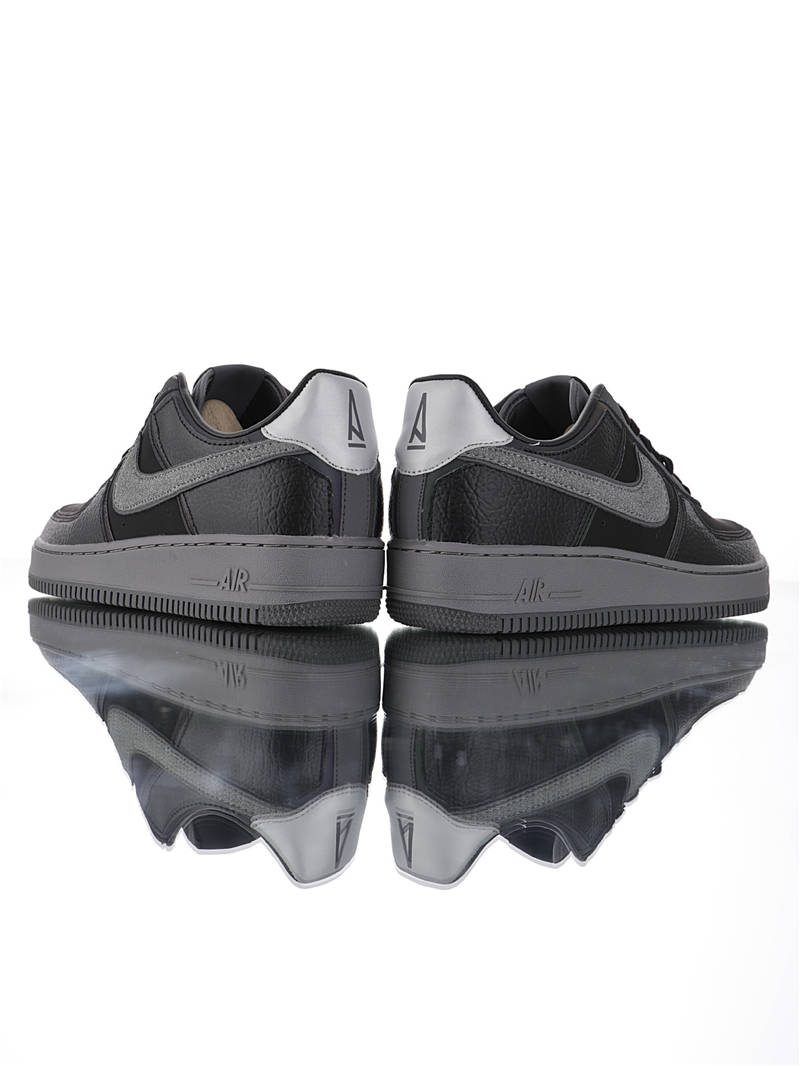 nike air force 1 - Negro Gris Fluor