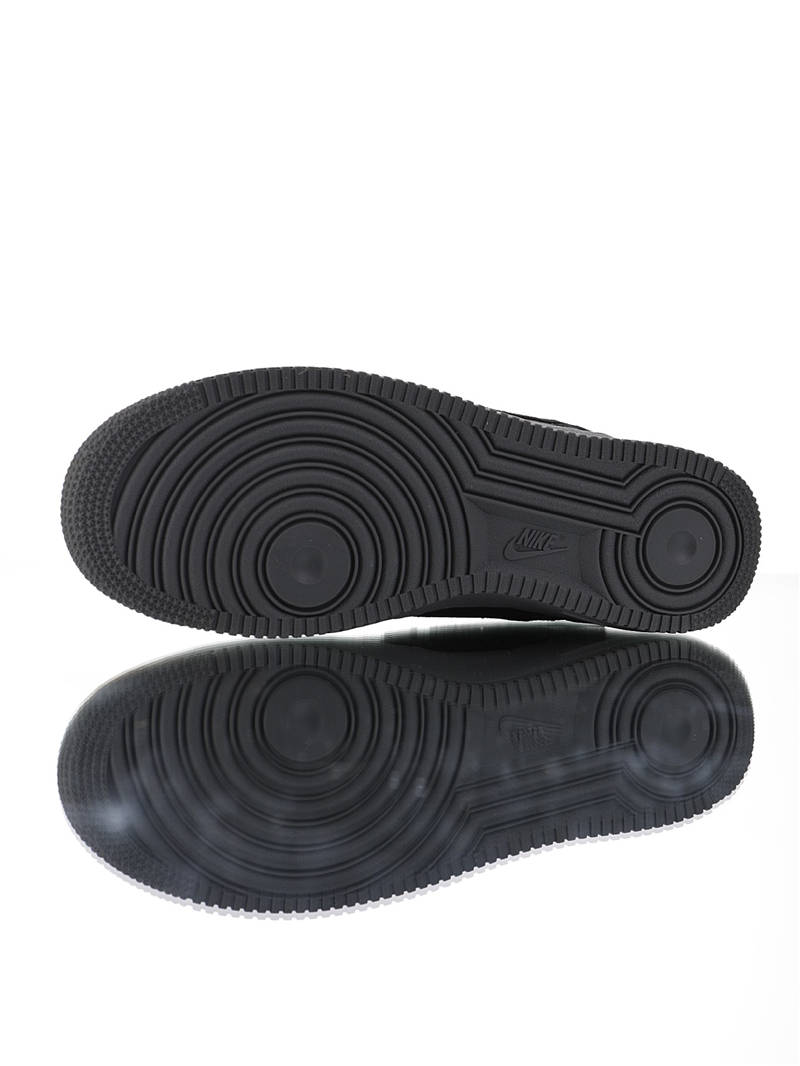 nike air force 1 - Negro Gris Fluor