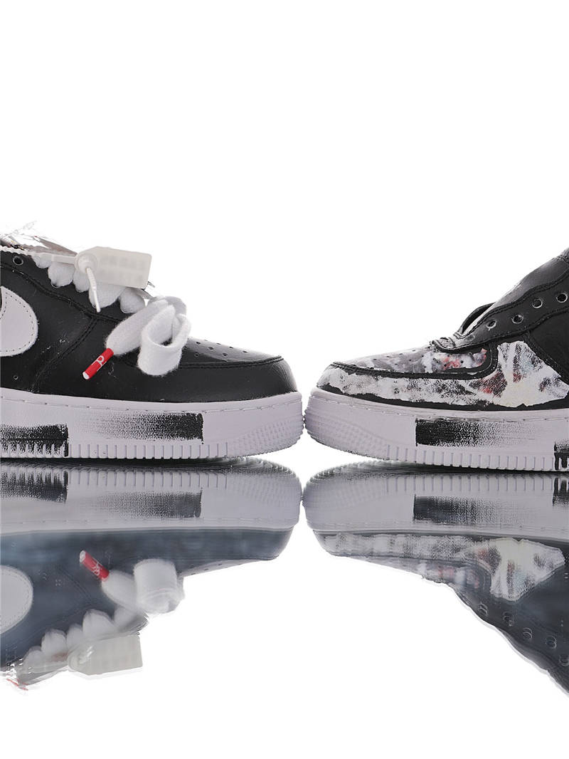 nike air force 1 - Blanco Negro