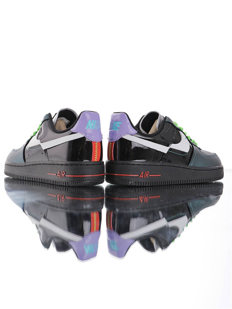 nike air force 1 - Blanco Negro Verde