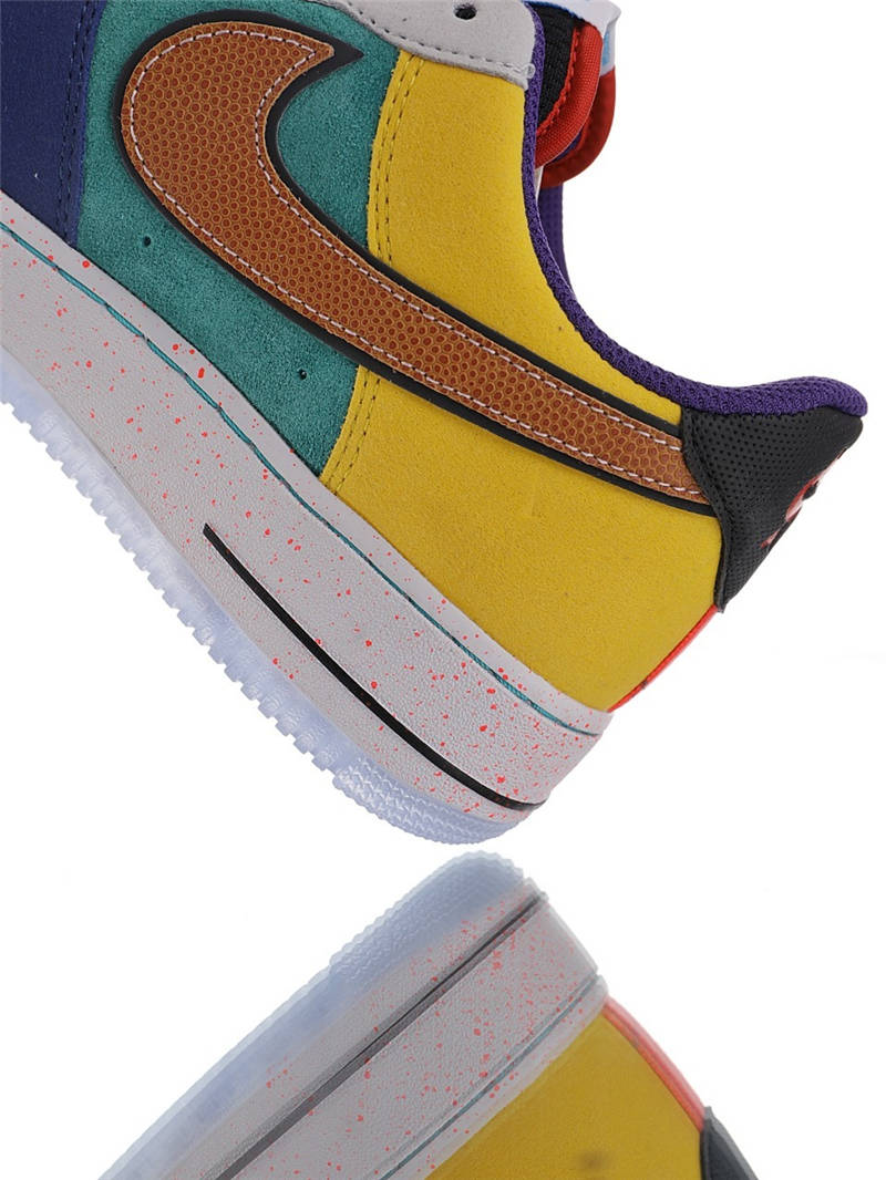 nike air force 1 - Blanco Negro Arcoiris