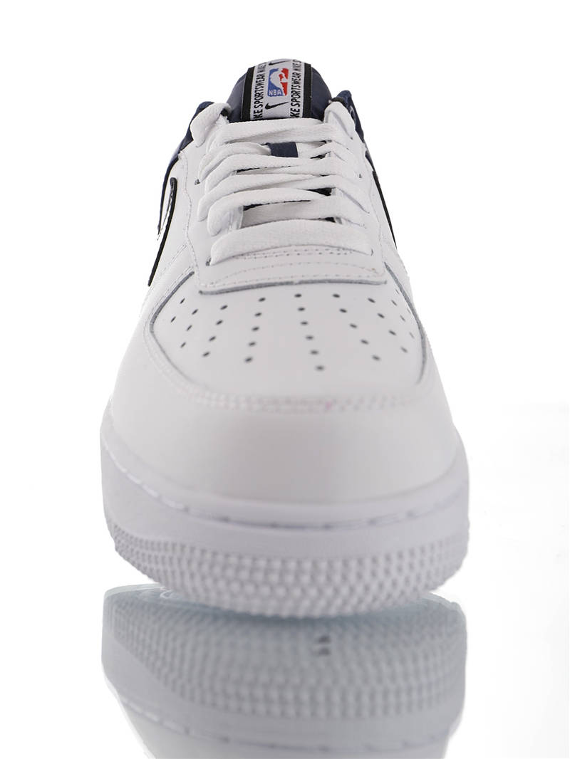 nike air force 1 - Blanco Azul Negro