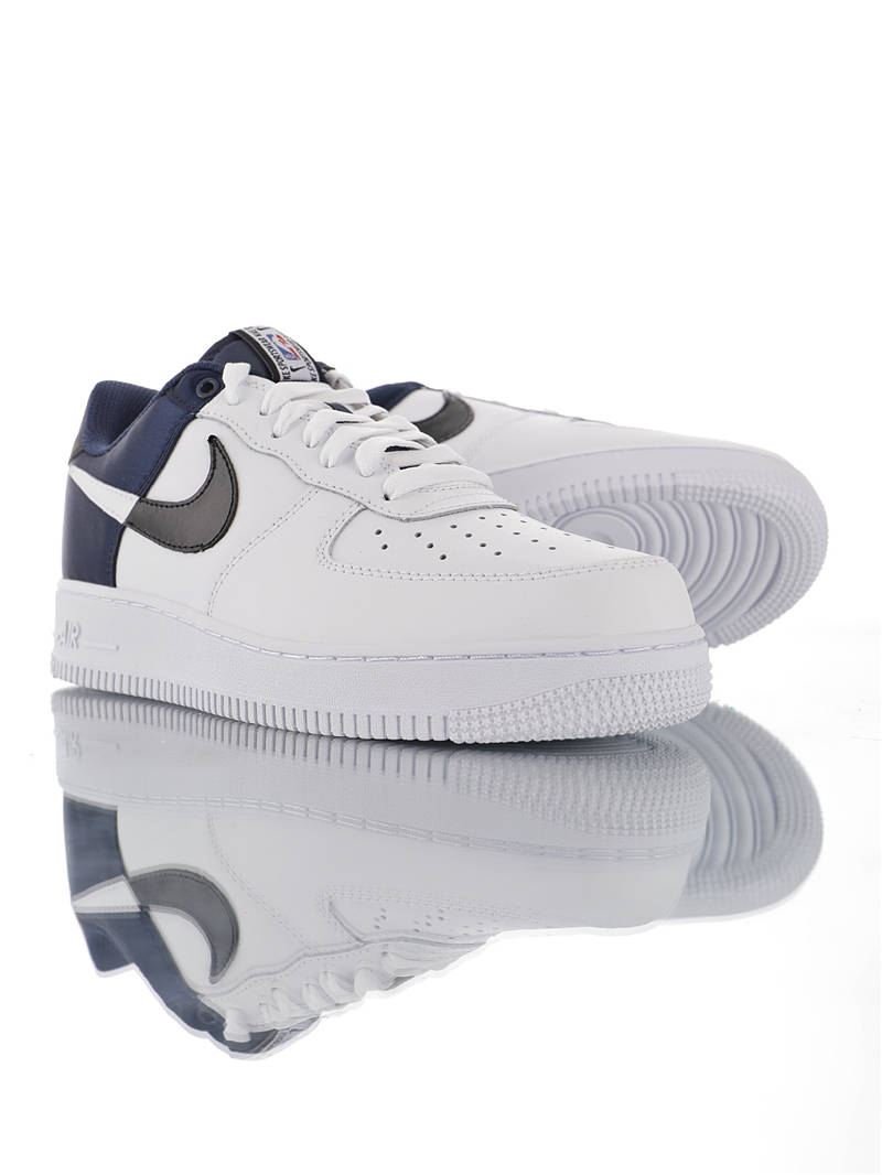 nike air force 1 - Blanco Azul Negro