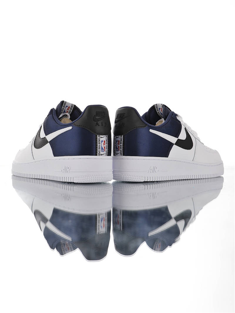 nike air force 1 - Blanco Azul Negro