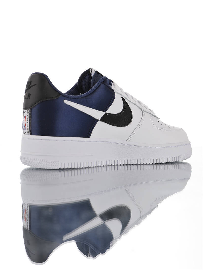 nike air force 1 - Blanco Azul Negro