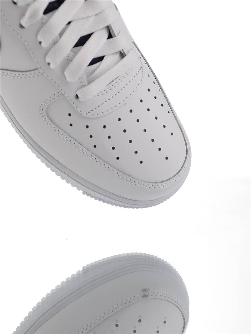 nike air force 1 - Blanco Azul Negro