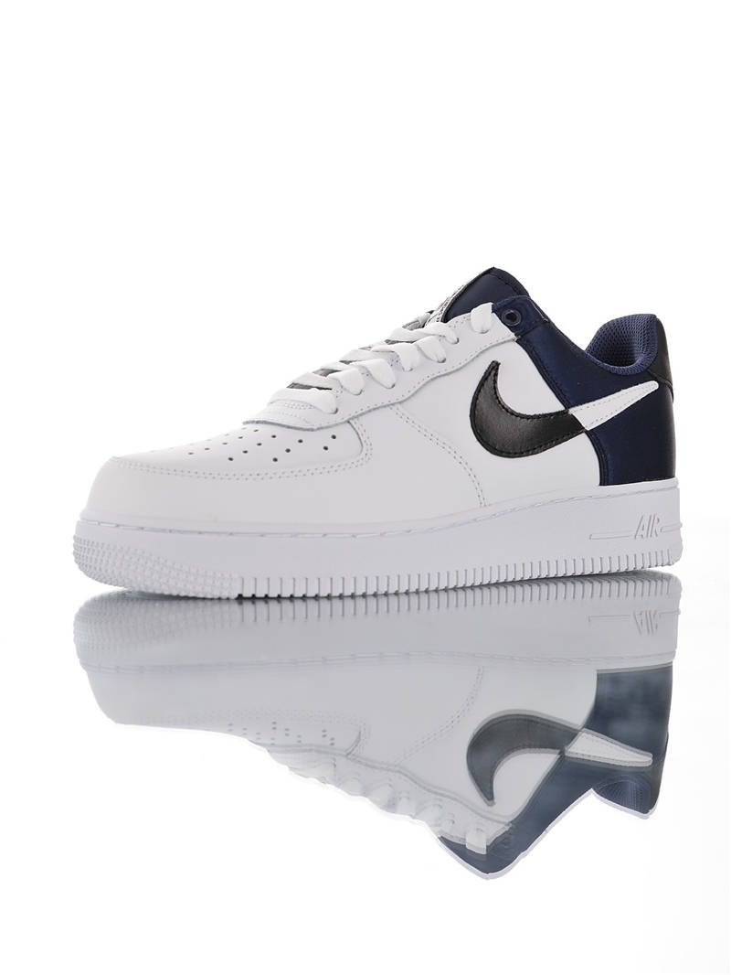 nike air force 1 - Blanco Azul Negro