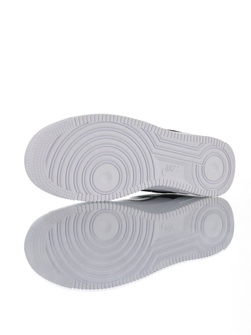 nike air force 1 - Blanco Azul Negro