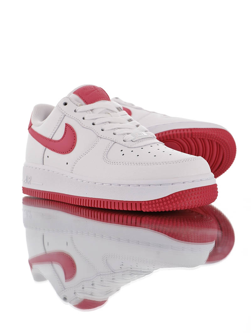 nike air force 1 - Blanco Rojo