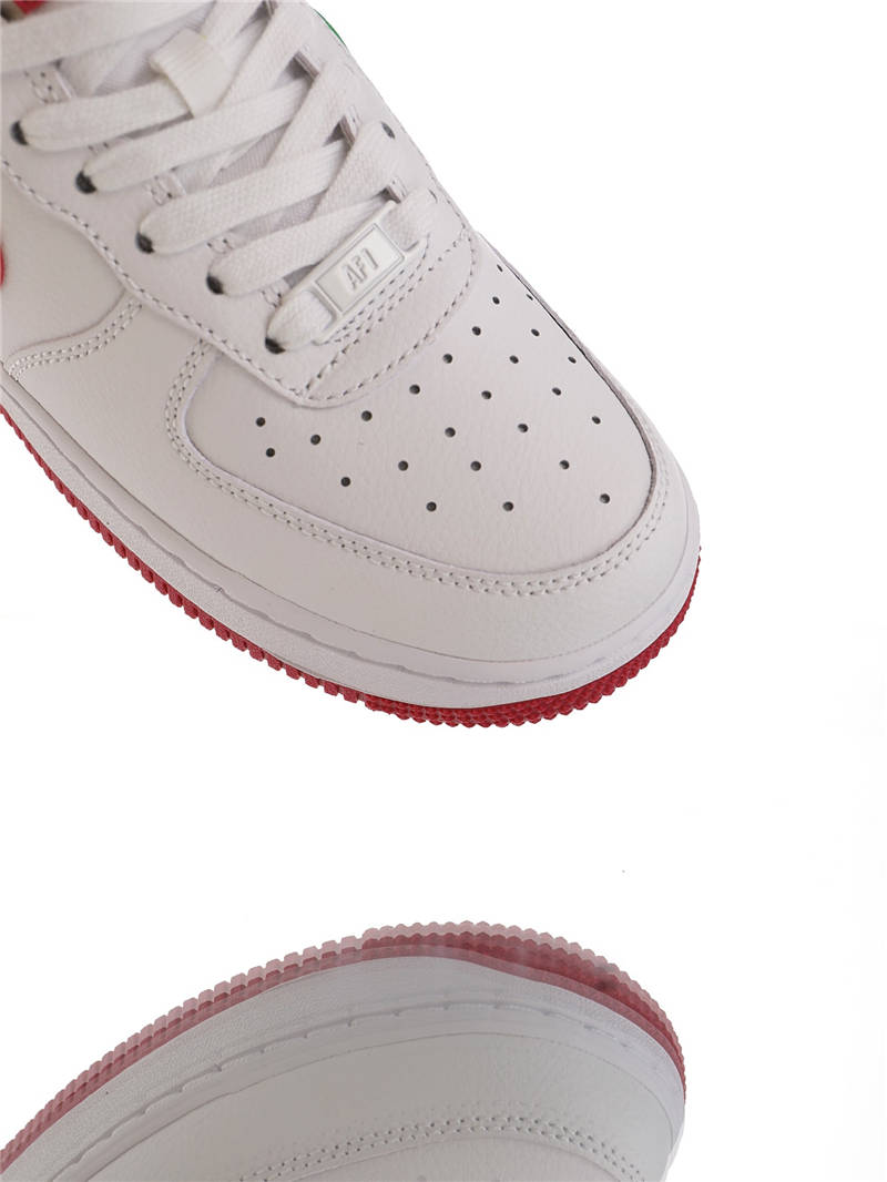 nike air force 1 - Blanco Rojo