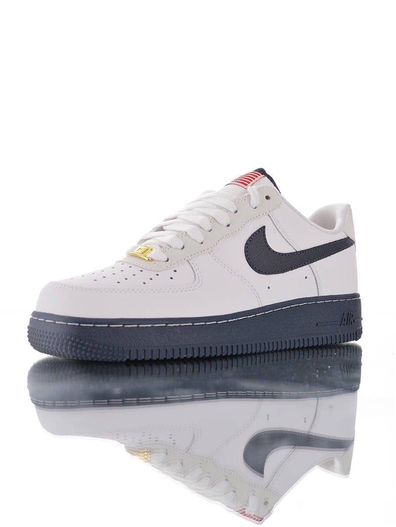 nike air force 1 - Blanco Azul Fluor