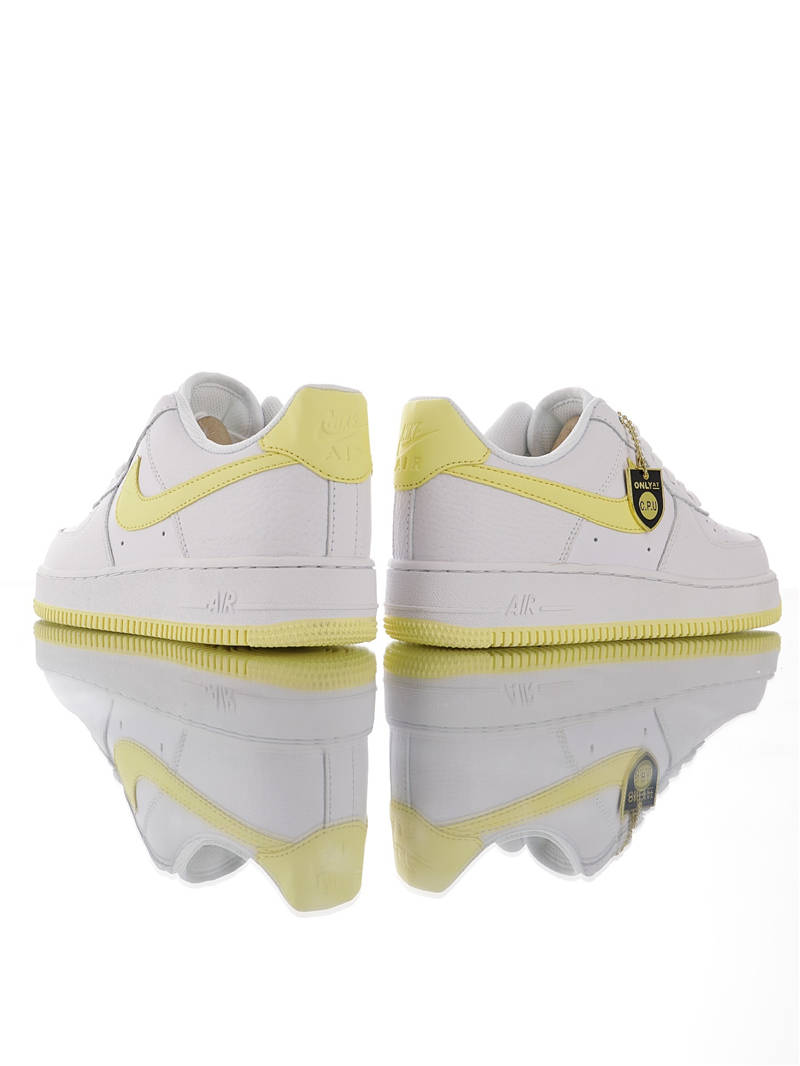 nike air force 1 - Blanco Amarillo