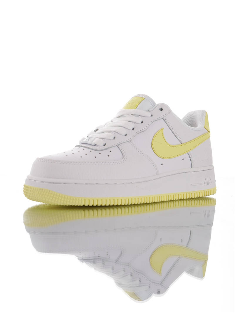 nike air force 1 - Blanco Amarillo