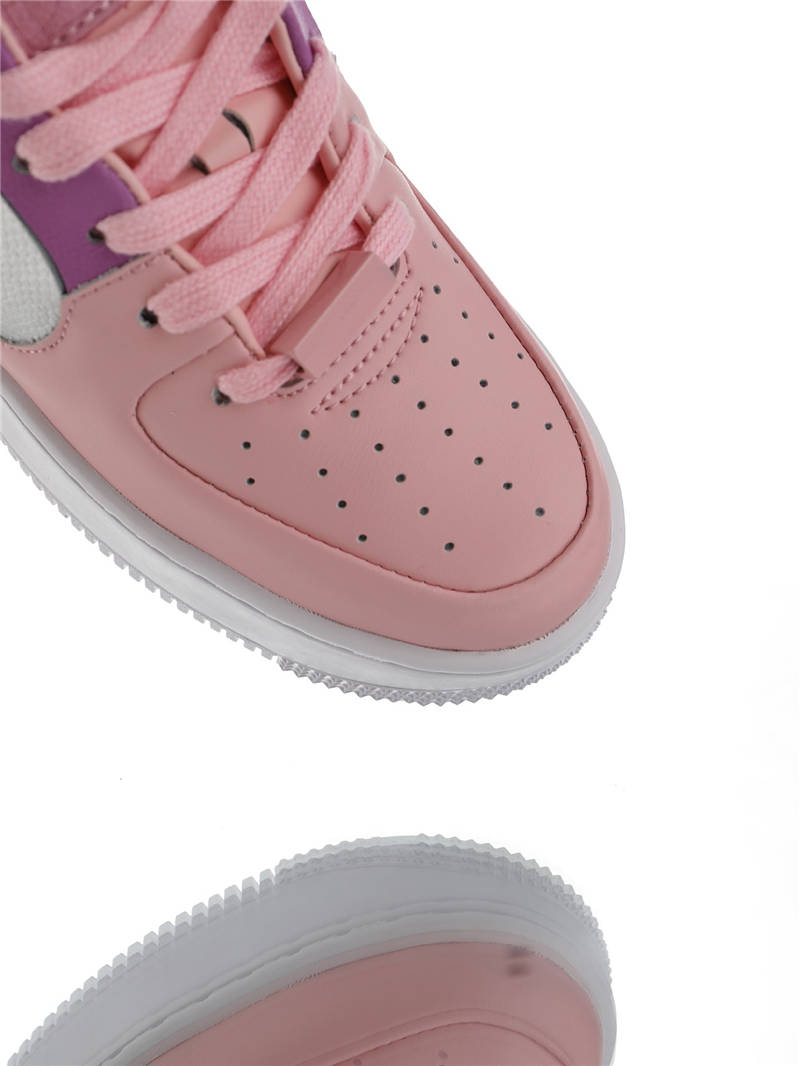 nike air force 1 - Rosado Morado Celeste Plateado