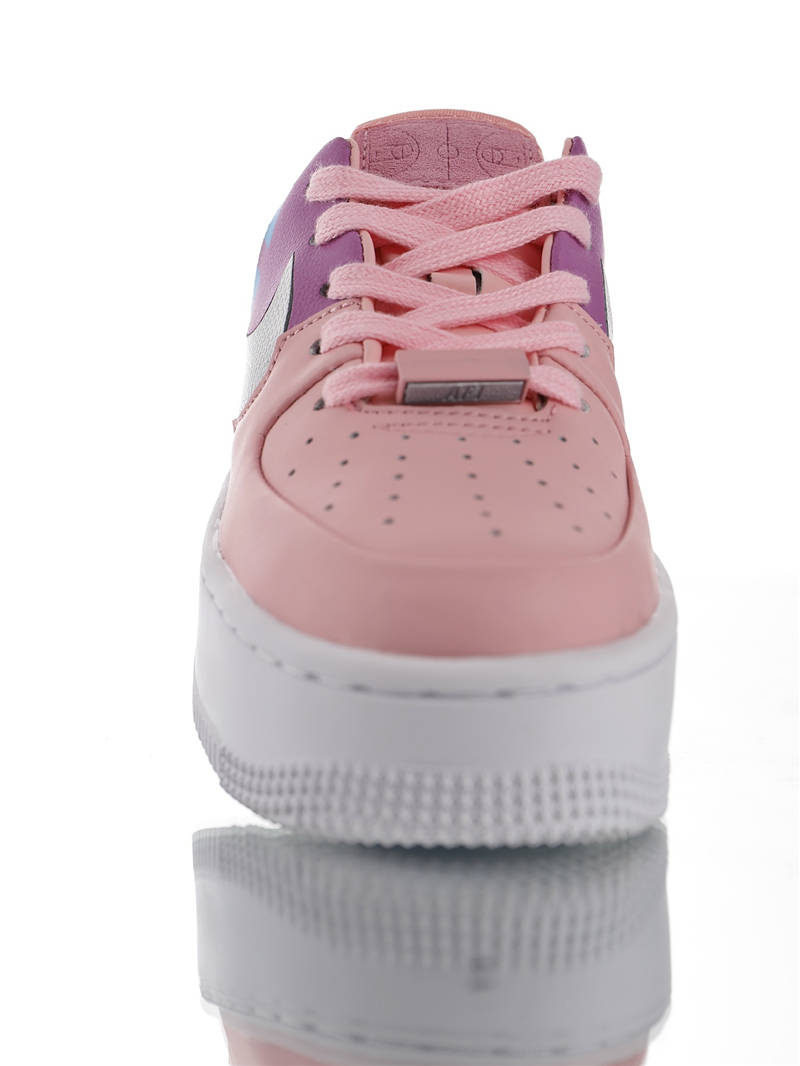 nike air force 1 - Rosado Morado Celeste Plateado