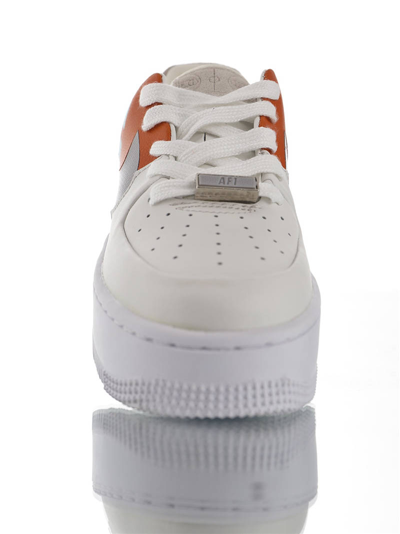 nike air force 1 - Naranjo Azul Celeste Gris Blanco