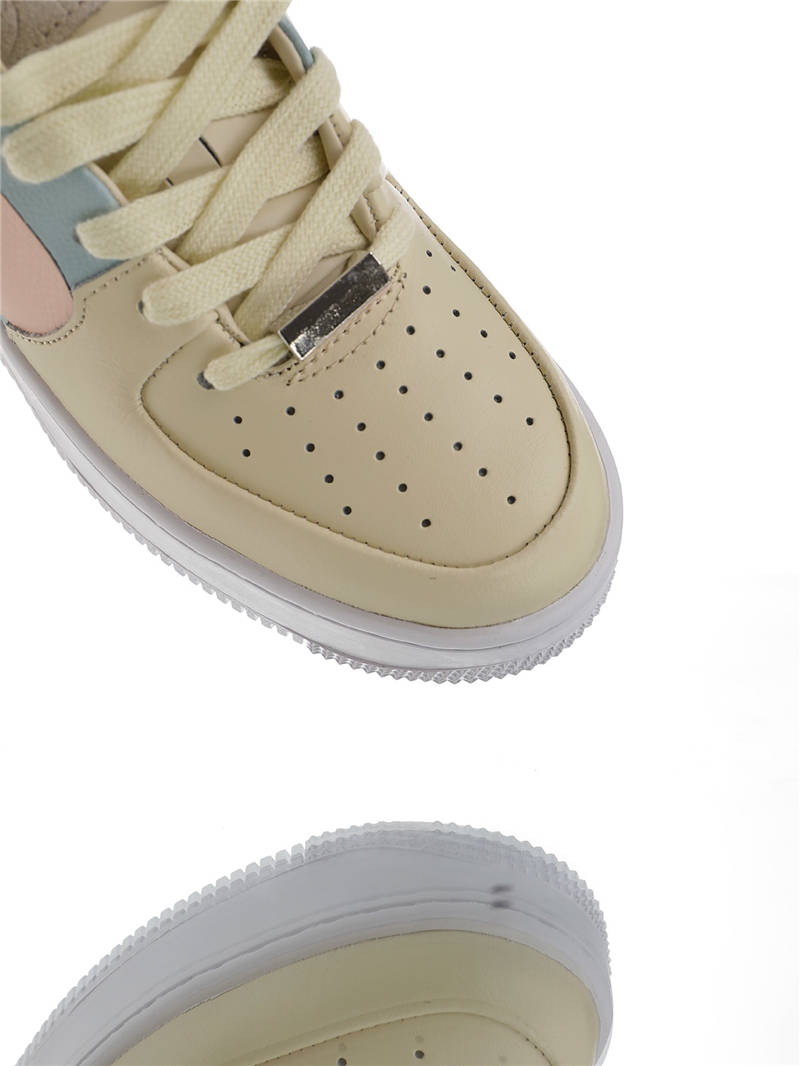 nike air force 1 - Vainilla Celeste Rosado Morado