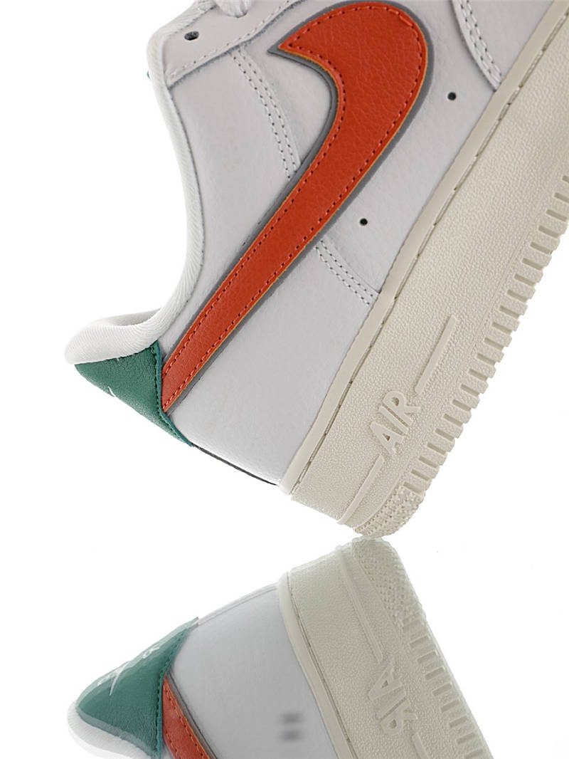 nike air force 1 - Blanco Verde Rojo