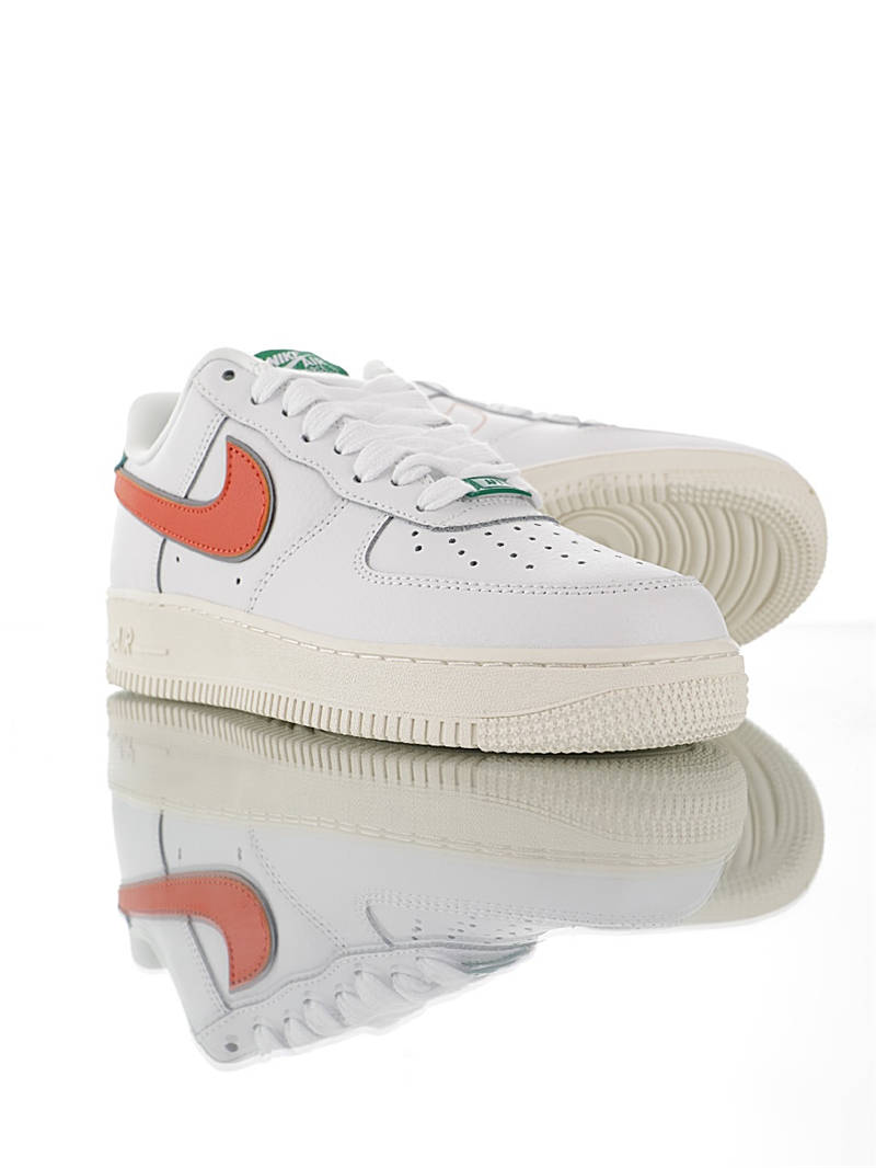 nike air force 1 - Blanco Verde Rojo