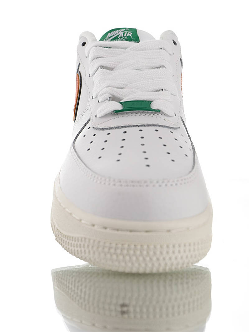 nike air force 1 - Blanco Verde Rojo