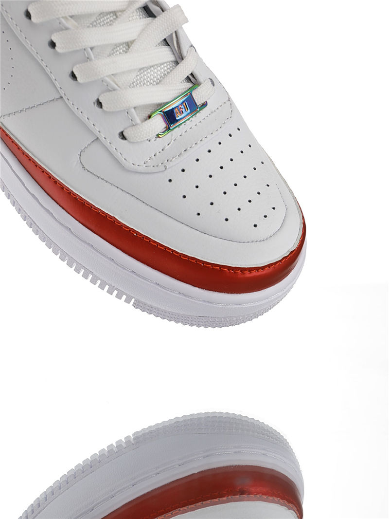 nike air force 1 - Blanco Rojo Arcoiris