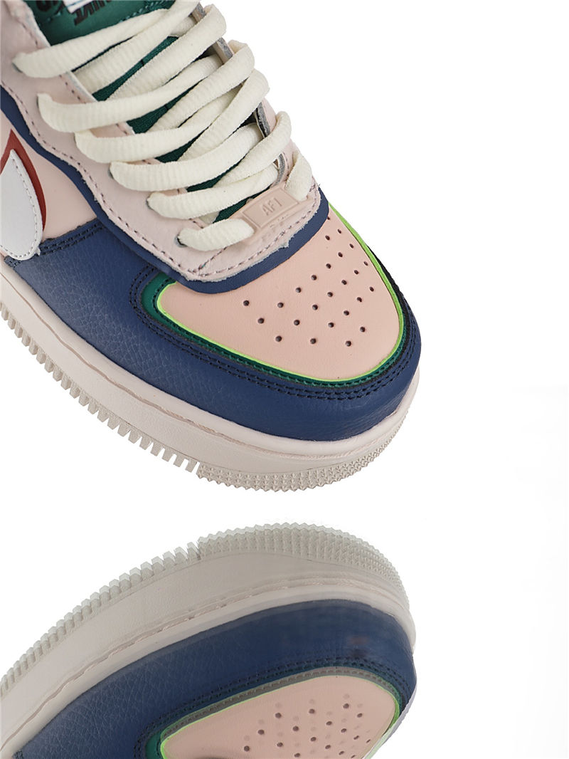 nike air force 1 - Durazno Blanco Rojo Verde Azul