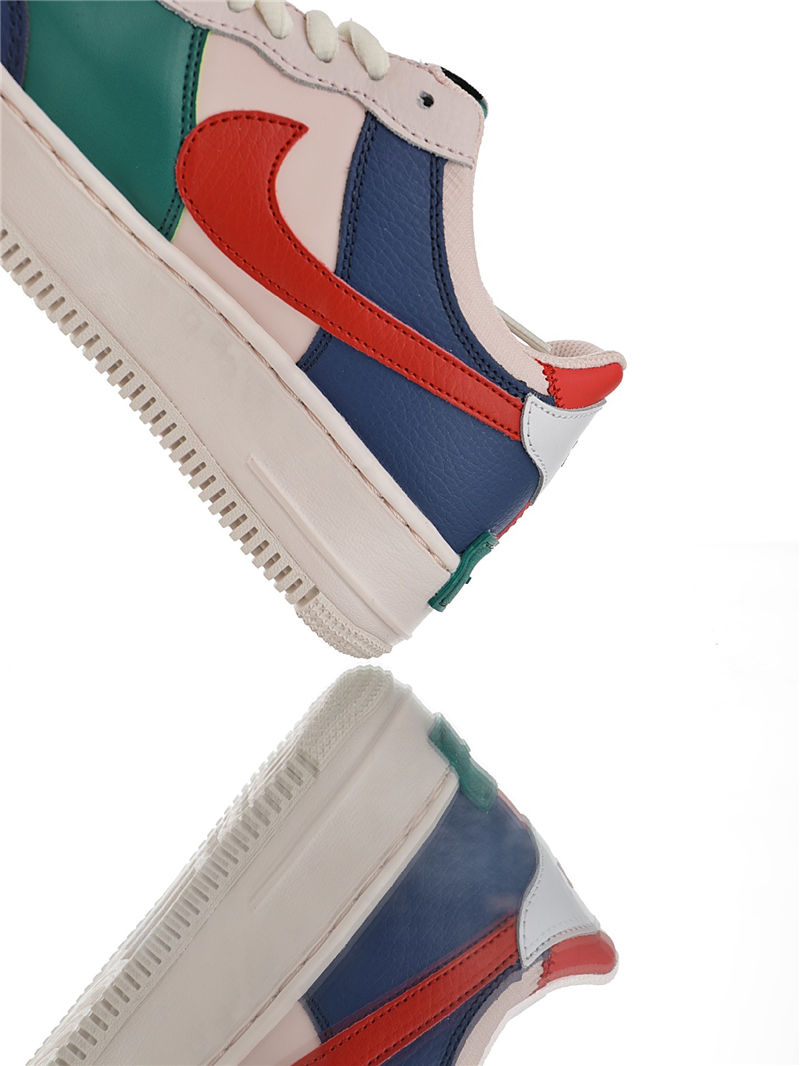 nike air force 1 - Durazno Blanco Rojo Verde Azul