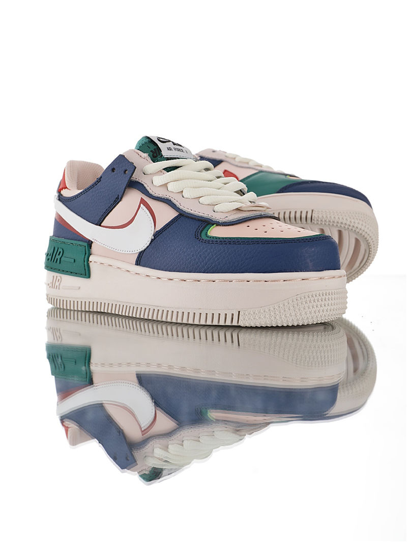 nike air force 1 - Durazno Blanco Rojo Verde Azul