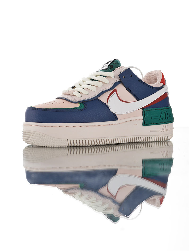 nike air force 1 - Durazno Blanco Rojo Verde Azul