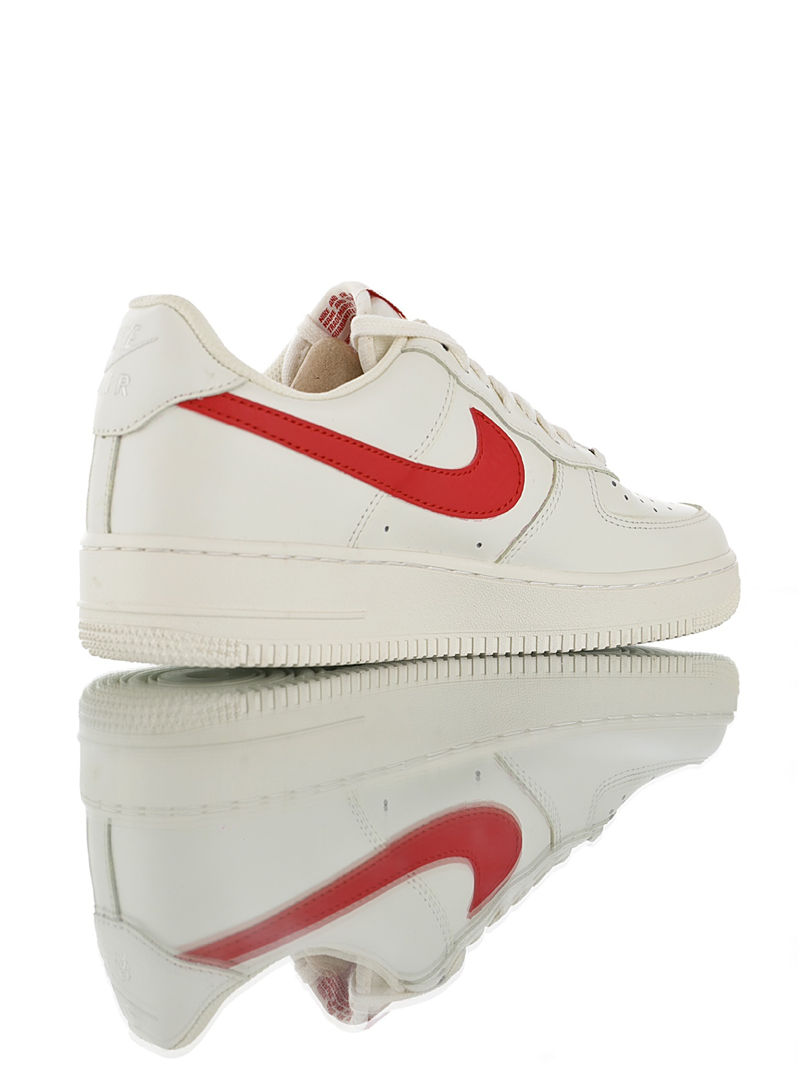 nike air force 1 - Blanco Rojo
