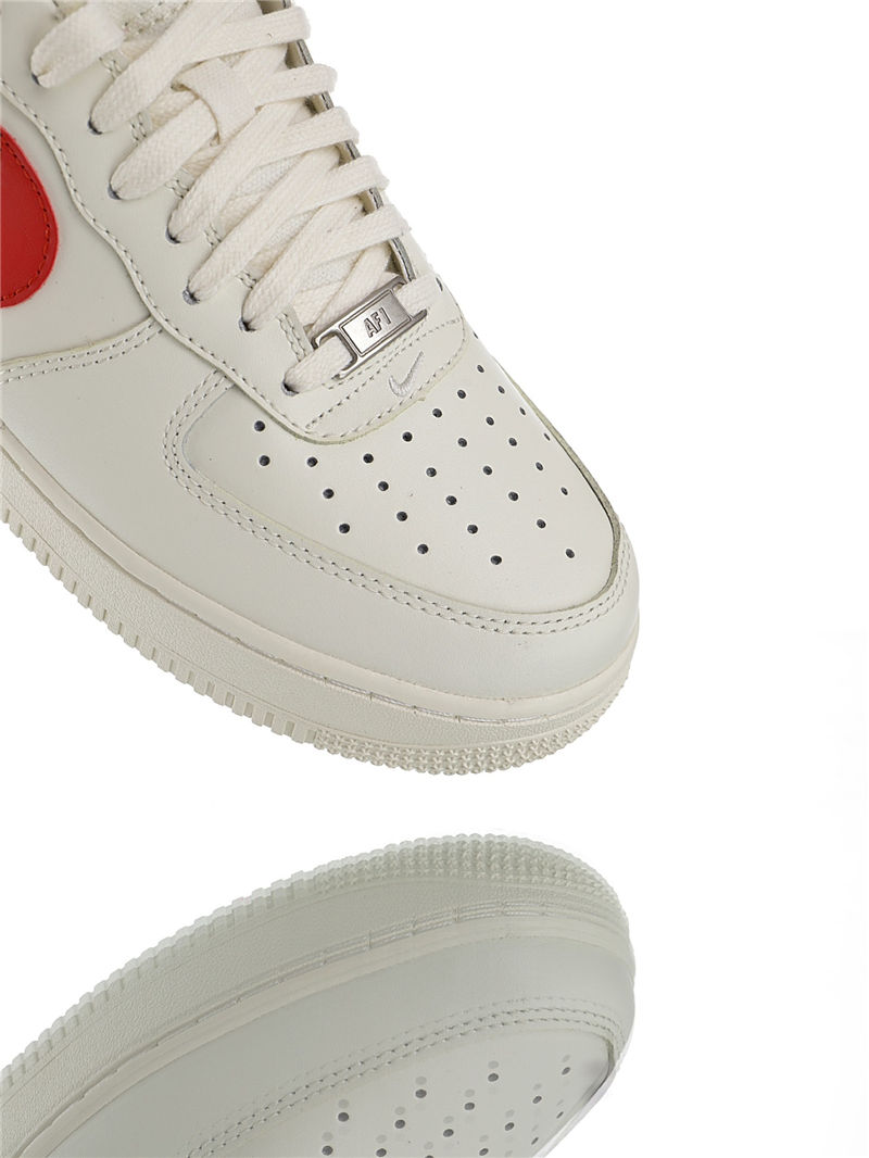 nike air force 1 - Blanco Rojo