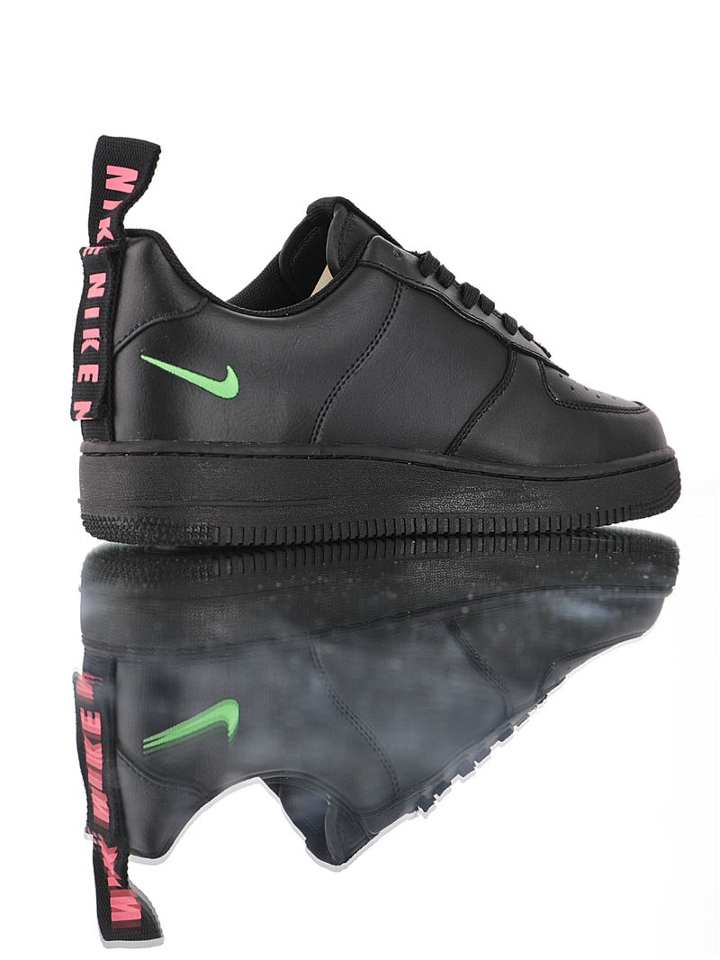 nike air force 1 - Negro Verde