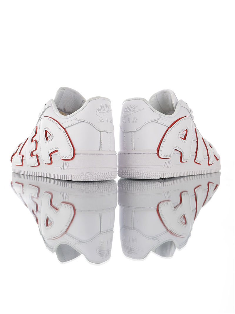 nike air force 1 - Blanco Rojo