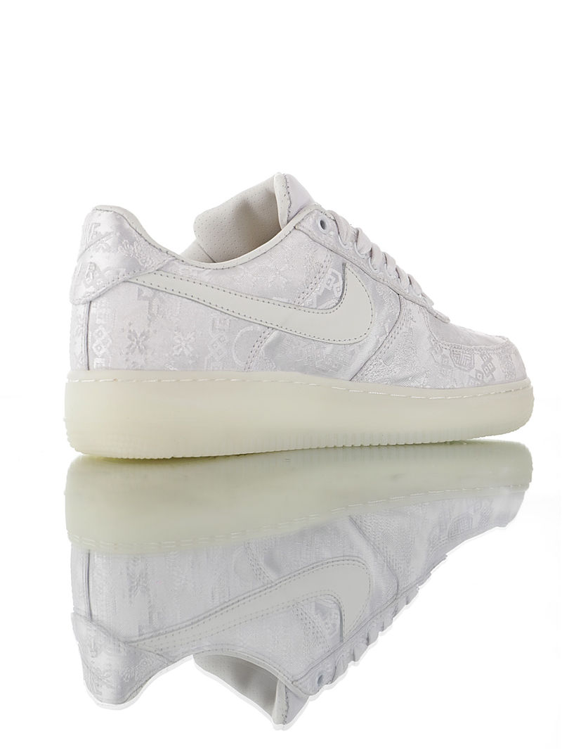 nike air force 1 - Blanco Plateado