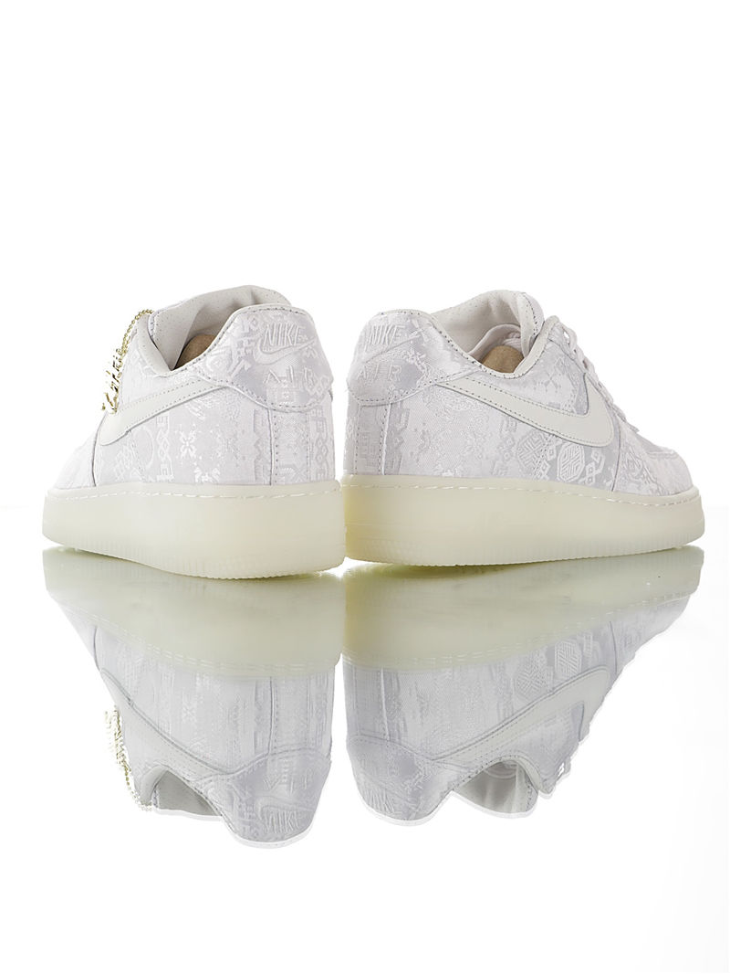 nike air force 1 - Blanco Plateado