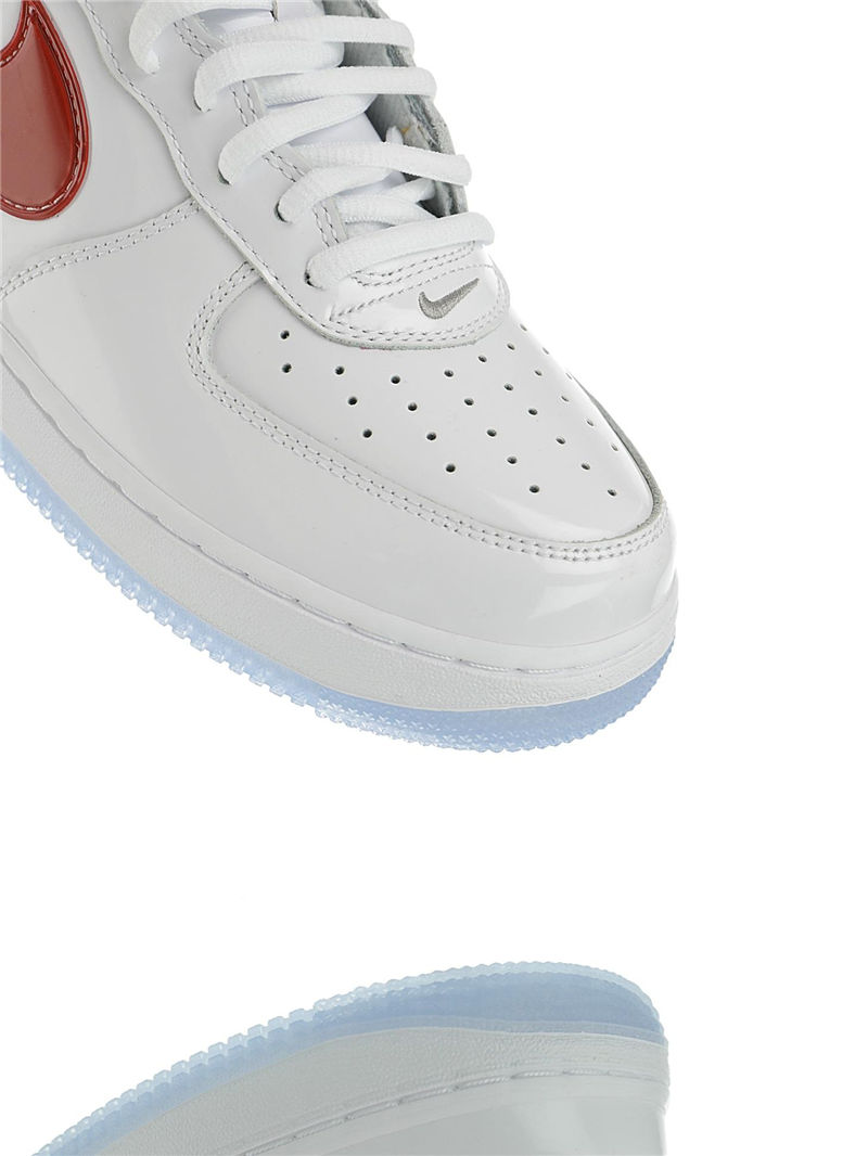 nike air force 1 - Blanco Rojo Gris