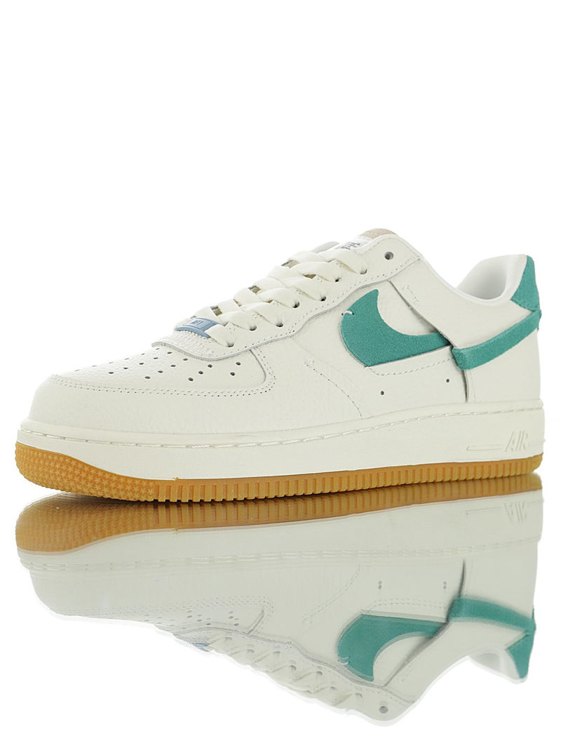 nike air force 1 - Blanco Azul Verde
