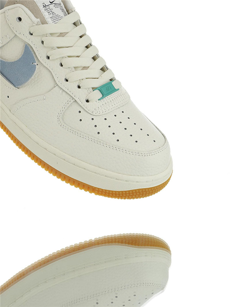 nike air force 1 - Blanco Azul Verde