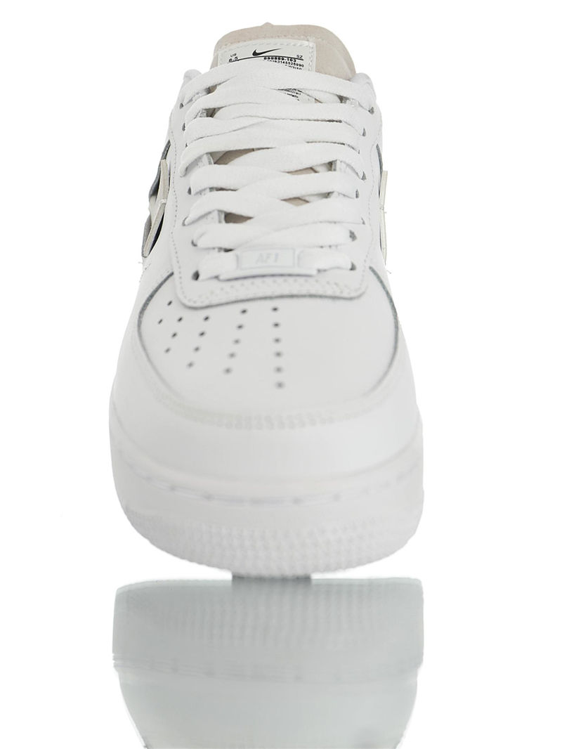 nike air force 1 - Blanco Gris Rojo Azul