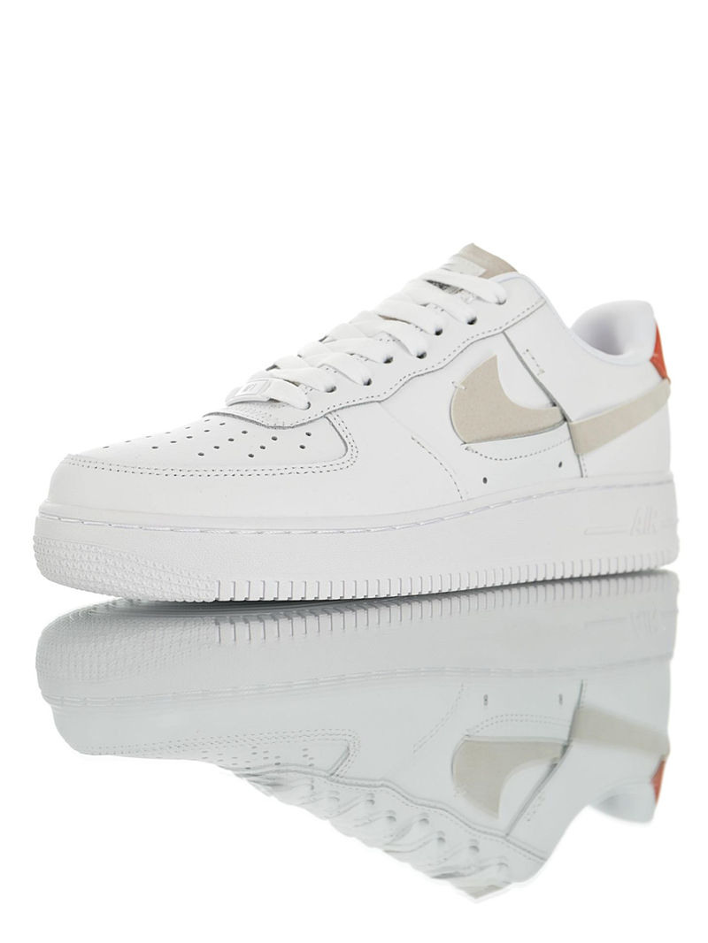 nike air force 1 - Blanco Gris Rojo Azul