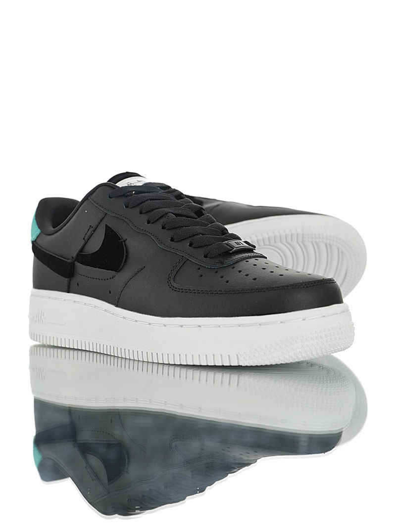 nike air force 1 - Negro Menta Cafe