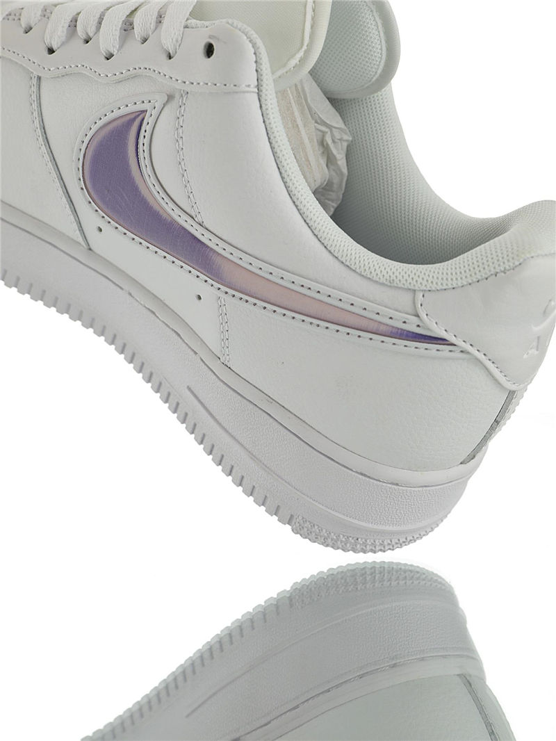 nike air force 1 - Blanco Morado