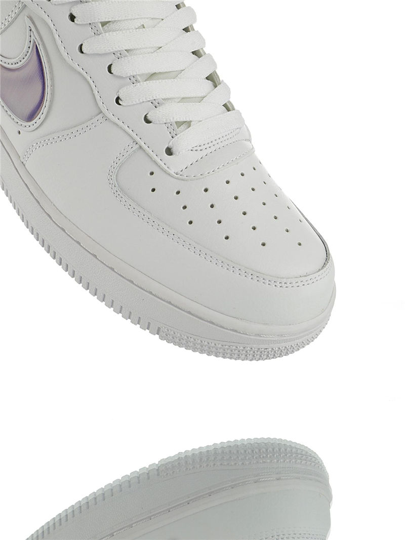 nike air force 1 - Blanco Morado