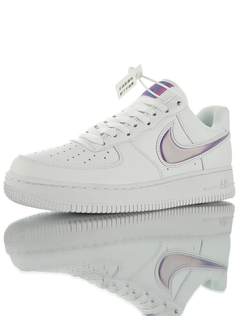 nike air force 1 - Blanco Morado