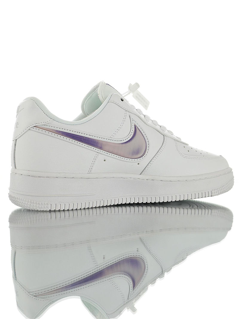 nike air force 1 - Blanco Morado