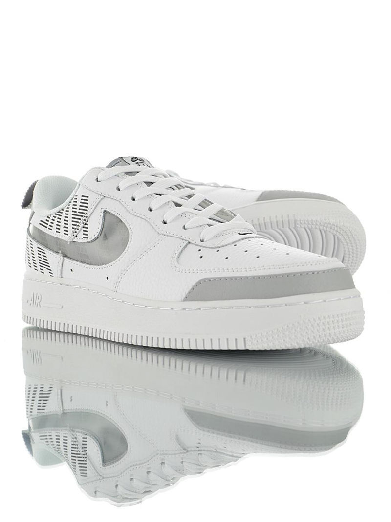 nike air force 1 - Blanco Gris Fluor