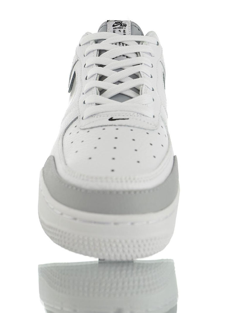 nike air force 1 - Blanco Gris Fluor